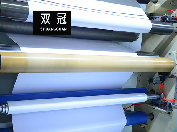 白色離型紙涂布